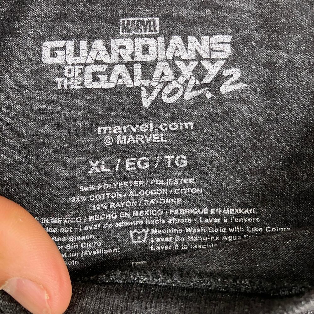 Marvel Groot T-Shirt‎ Mens Size XL Charcoal Guardians Galaxy Graphic Superhero - Picture 3 of 7